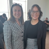 Ryn Wayman and Melissa Blake, an attorney at the Public Defender's Office