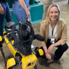 Annabelle Lincoln working at NASA