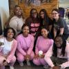 BLSA mock trial team prior to competition