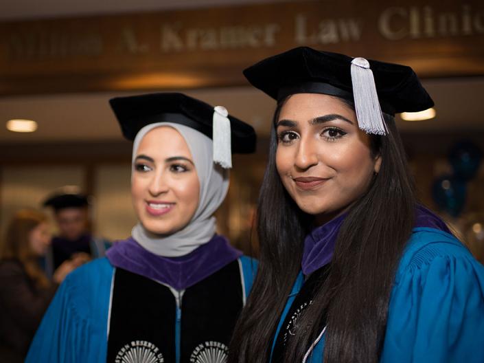 Two SJD graduates from the Case Western Reserve University Law School