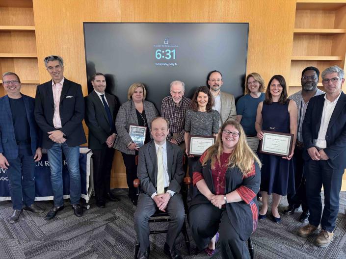 faculty awards dinner 2025
