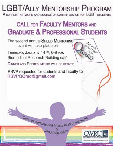 Flyer about mentorship program