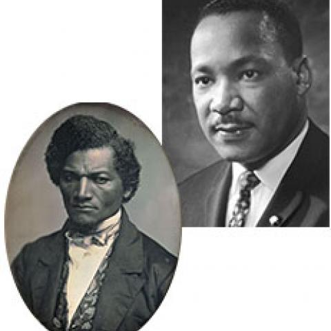 MLK and Frederick Douglass