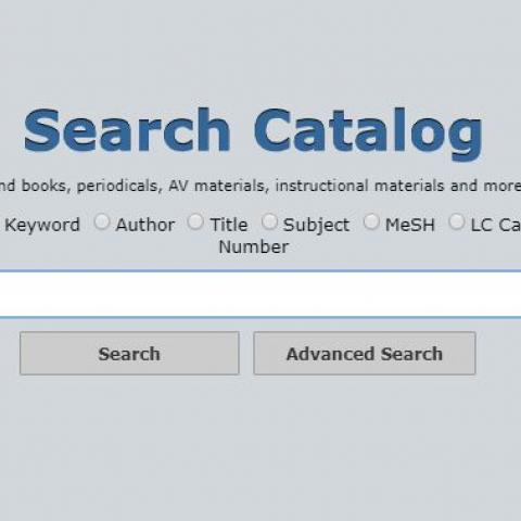image of catalog search box