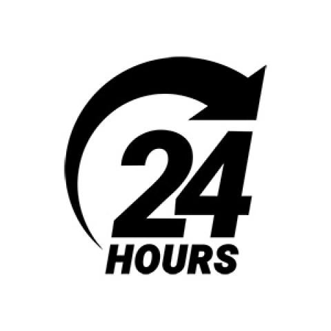 twenty-four hours graphic