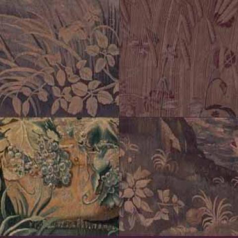 Image of four seasons of tapestries