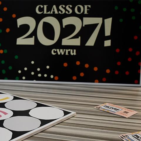 class of 2027 welcome sign