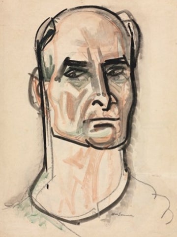 William Sommer Self Portrait