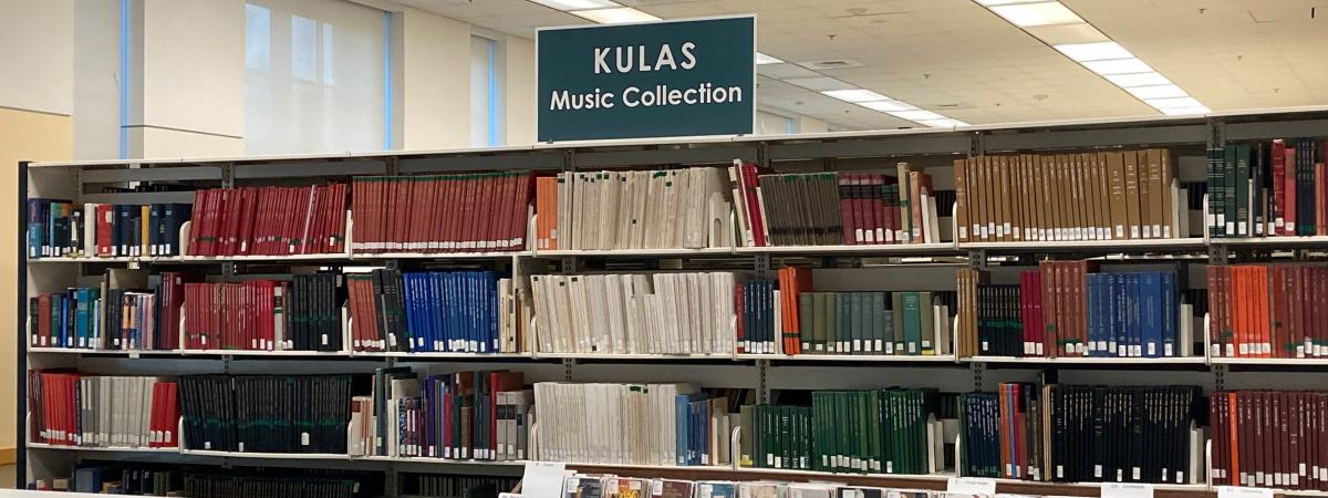 Kulas Music Library Shelves