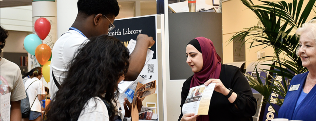 CWRU campus members utilizing a research and engagement librarian