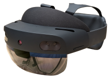 Closeup of Hololens