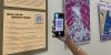 smart phone reading QR code