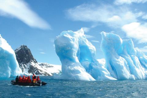 Antarctica glacier