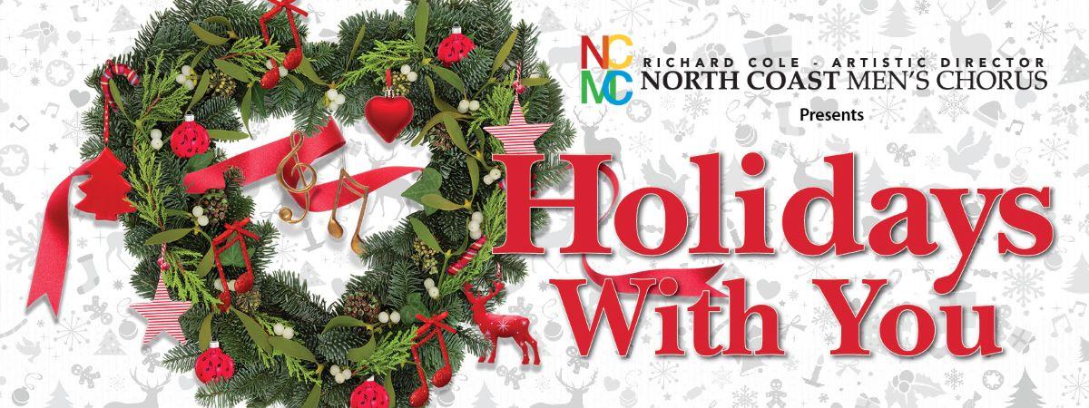 North Coast Men's Chorus Holidays With You logo