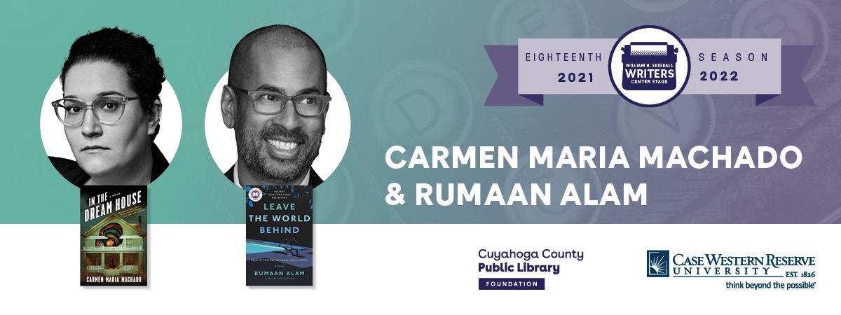Writers Center Stage Alam and Machado March 15