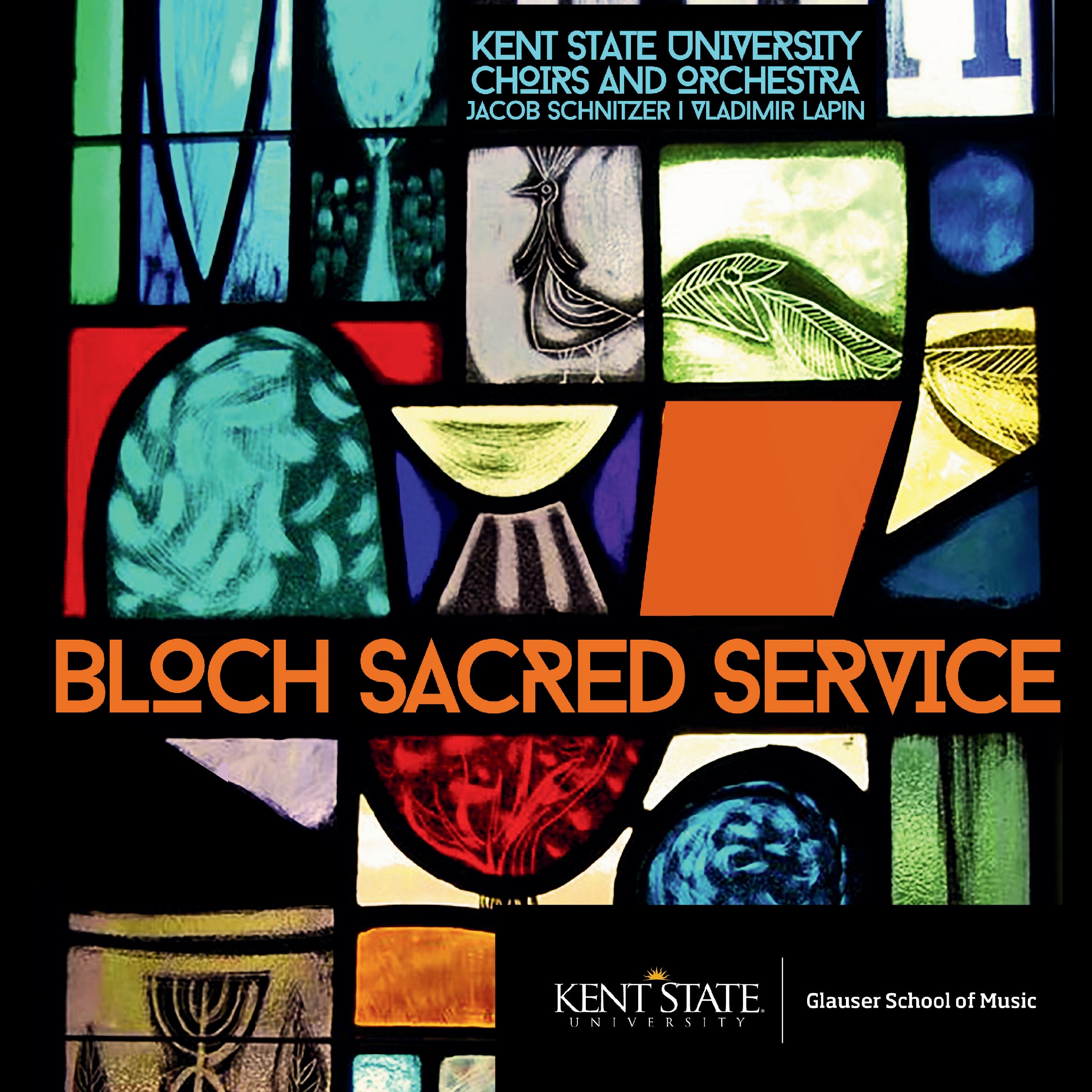 Bloch Service, Stained Glass