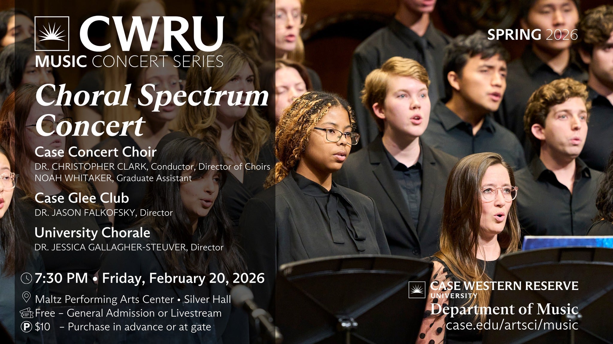 CWRU Choral spectrum