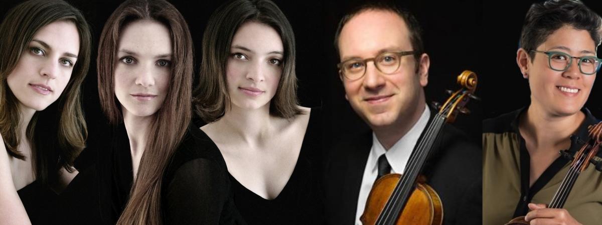 Albers Trio, David Bowlin, violin, and Maiya Papach, viola