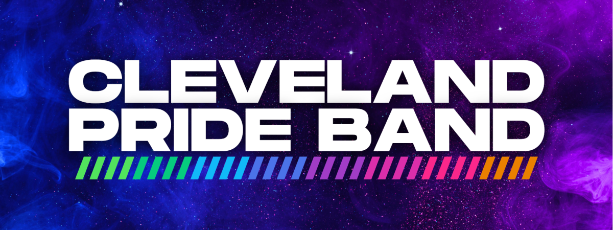 Cleveland Pride Band banner logo  