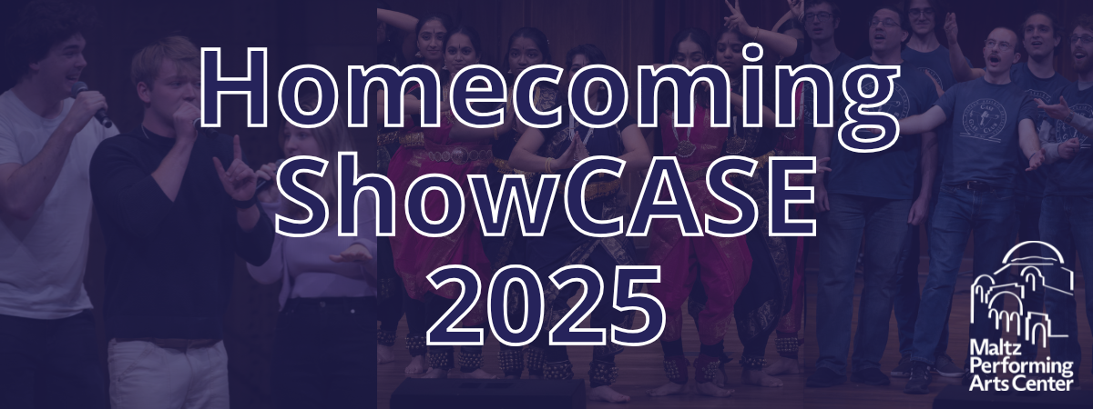 Homecoming ShowCASE 2025 banner
