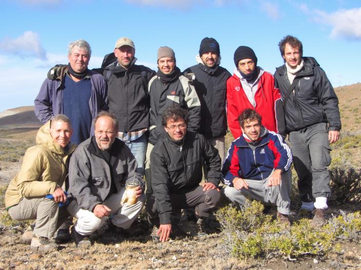This is the full team, including 5 PhDs and 5 students