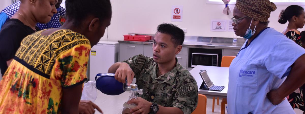 U.S. Navy Lt. Cmdr. Peter Giang