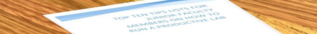 Top 10 tip lists productive labs