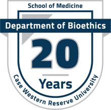 Department of Bioethics celebrating 20 Years in School of Medicine at Case Western Reserve University