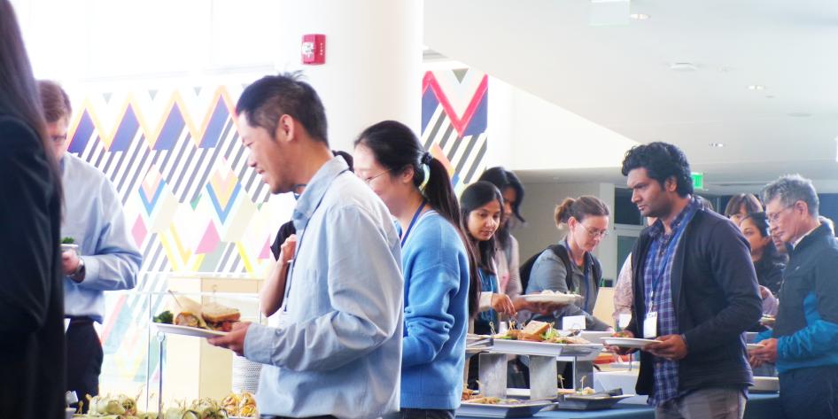 Lunch time at the 2025 CCMSB Symposium