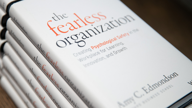 the fearless organization by amy edmondson