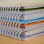 Spiral bound notebooks