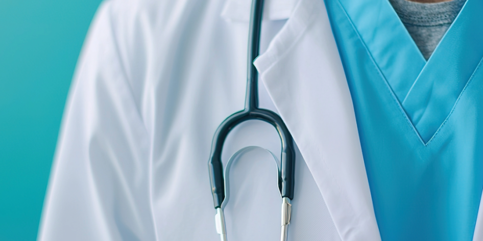 a doctors with stethoscope 