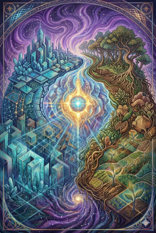 Two worlds colliding 