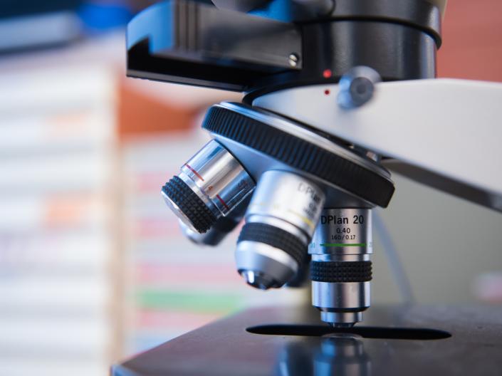 a microscope
