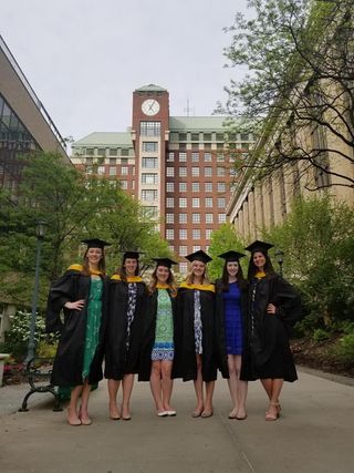 Group photo of Genetic Counseling Class of 2018