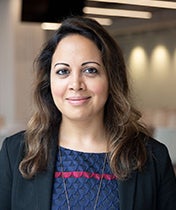 A headshot of Raeka Aiyar