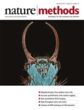 NAture Methods Cover 2011