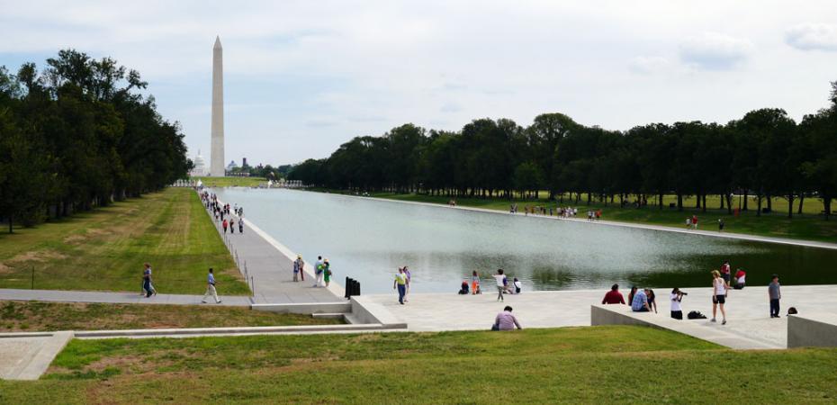 Lincoln Memorial Reflective Pool in Washington, D.C.