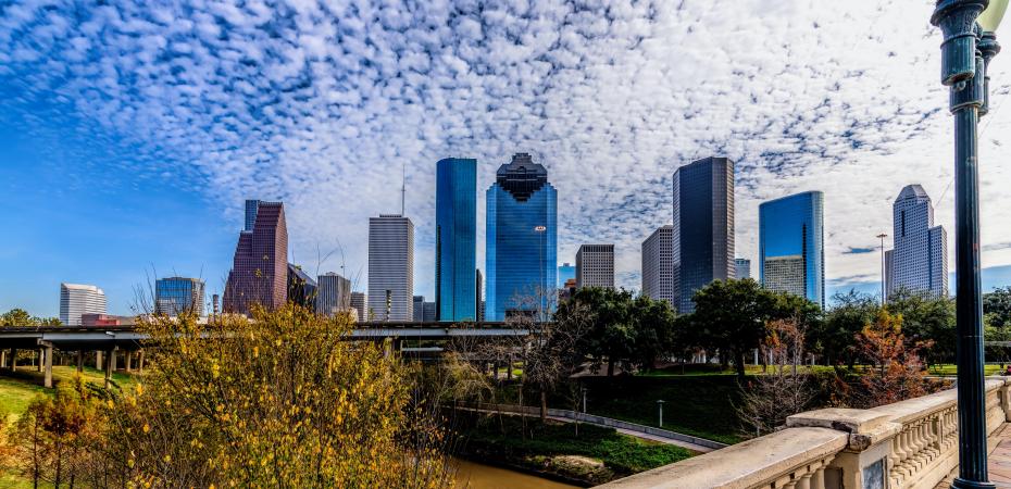 View of Houston Skyline