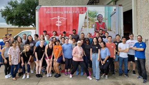 Houston Volunteers at Project C.U.R.E.