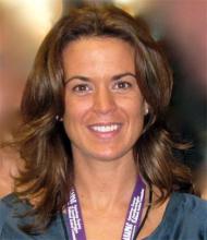 Female certified anesthesiologist assistant wearing lanyard