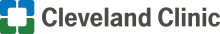 Cleveland Clinic logo with blue and green square