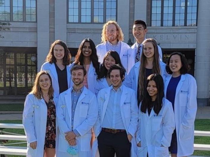 CWRU MSTP student posing outside for a picture