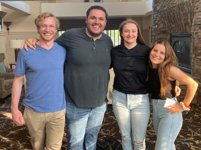 MSTP students at 2022 retreat