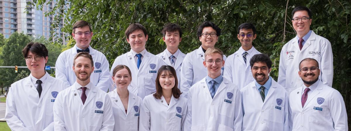 MSTP M1s White Coat Ceremony with Huang AY 2025-26