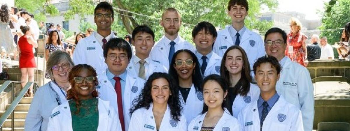 MSTP 2026 MD White Coat full class