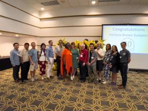 Photo with Neurosciences Department Professors