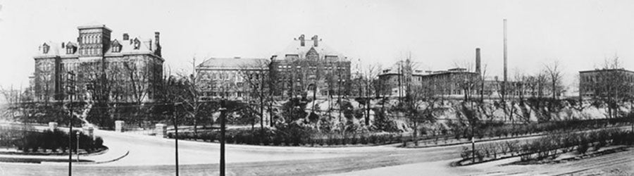 Historic photo of UH campus