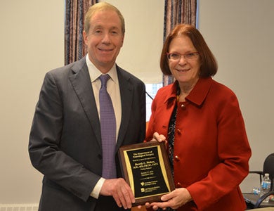 Beverly C. Walters and Dr Selman