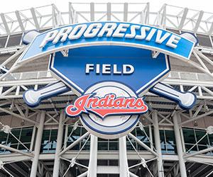 Image of Progressive field where Cleveland Indians play